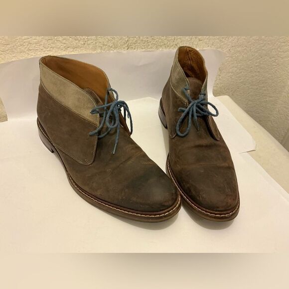 Cole Haan Brown and Tan Chukka Boots main image 10